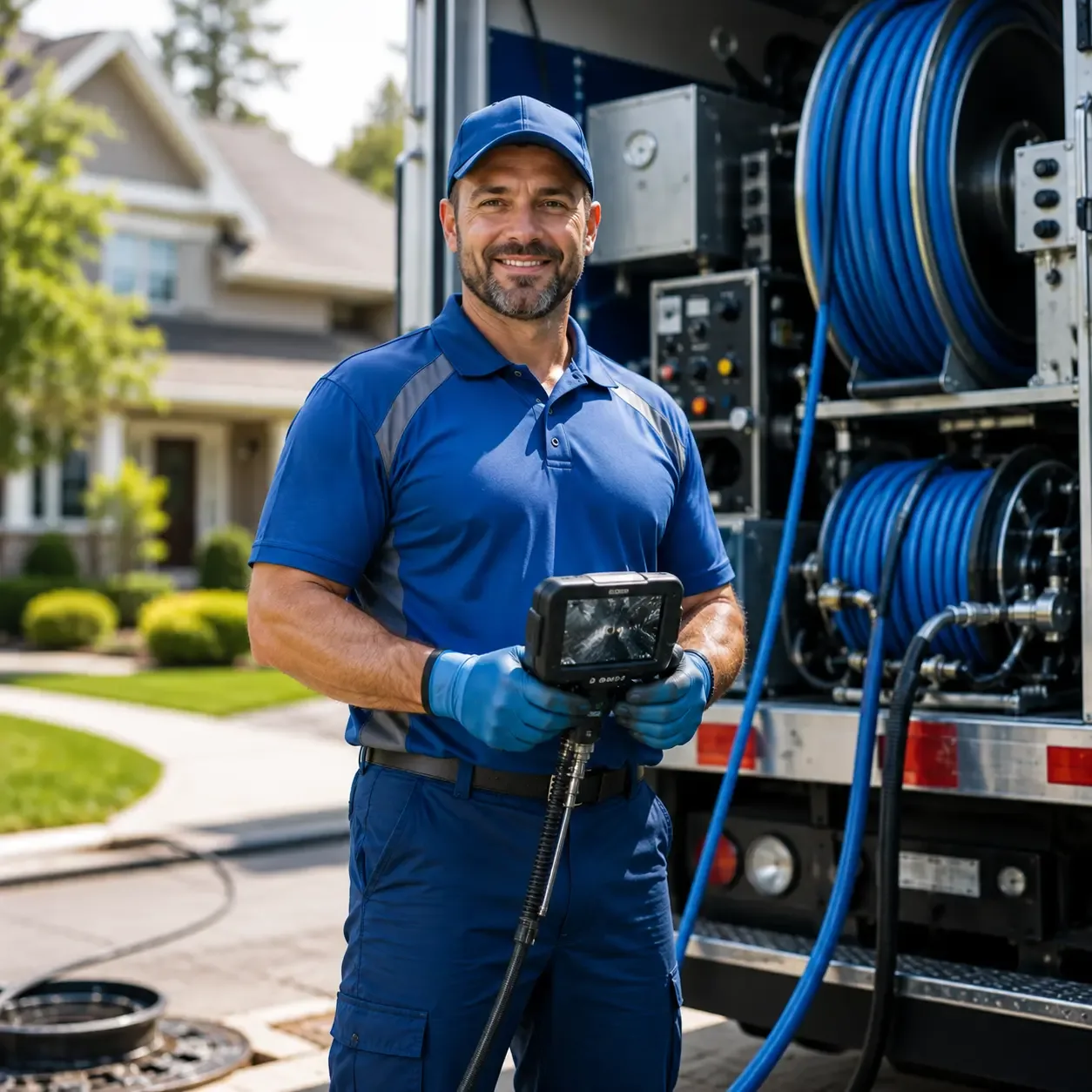 Local outdoor drain cleaning specialists in Little Chute, WI